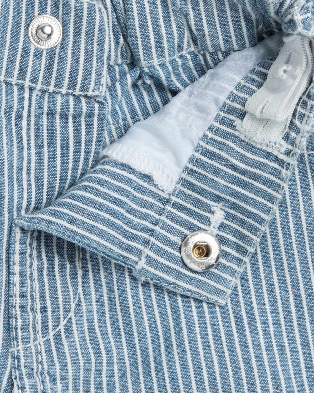 Calções de Ganga às Riscas