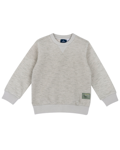 Sweatshirt Riscas Verdes