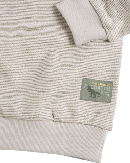 Sweatshirt Riscas Verdes