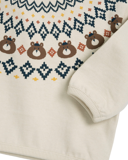 Sweatshirt Jacquard Ursinhos