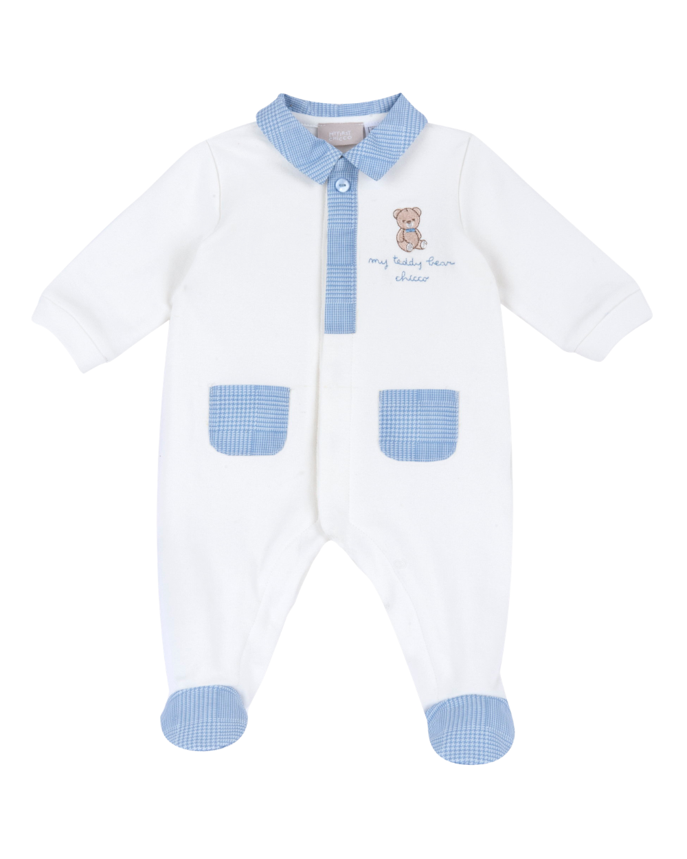 Babygrow Branco "Teddy Bear"