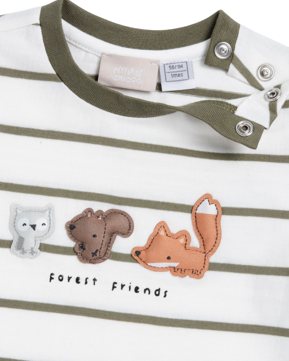 Longsleeve Riscas com Animais