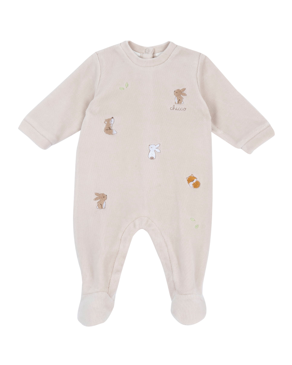 Babygrow Bege Animais