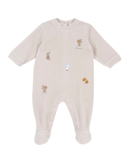 Babygrow Bege Animais