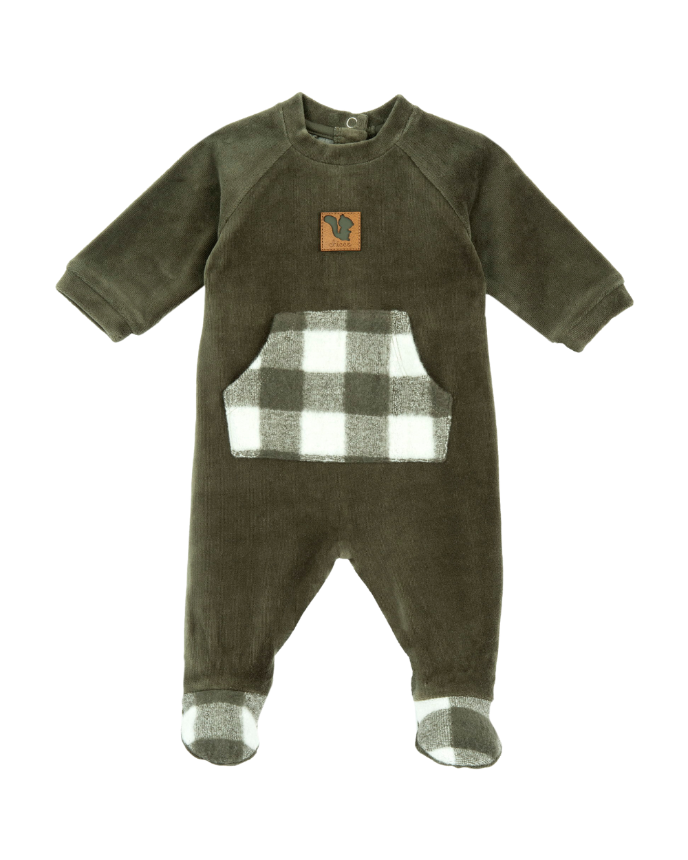 Babygrow Verde Esquilo