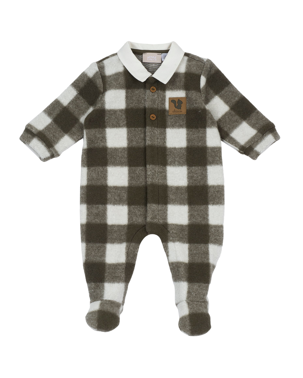 Babygrow Quadrados Verdes
