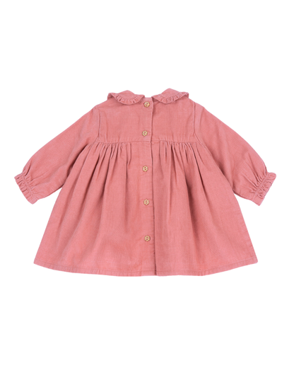 Vestido de Bombazine Rosa