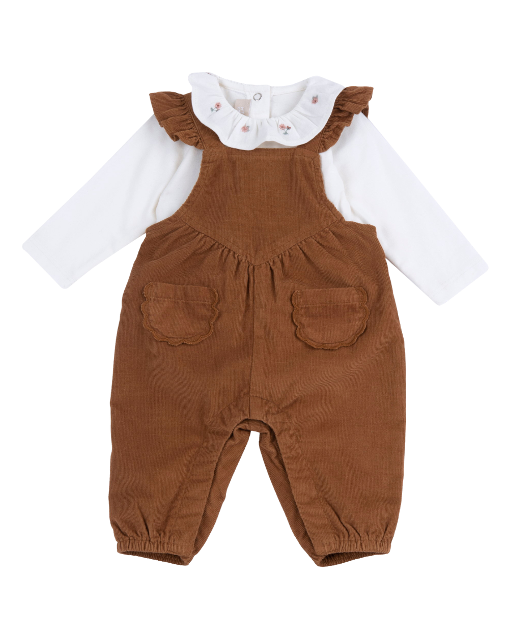 Conjunto Body/Jardineiras Bombazine