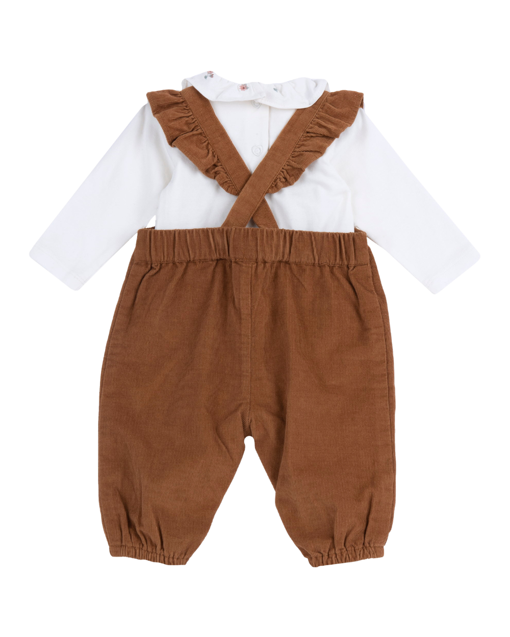 Conjunto Body/Jardineiras Bombazine