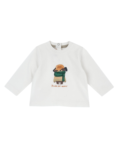 Longsleeve Ursinho Estampado