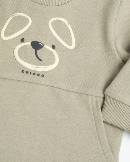 Conjunto Calças/Sweat Ursinho