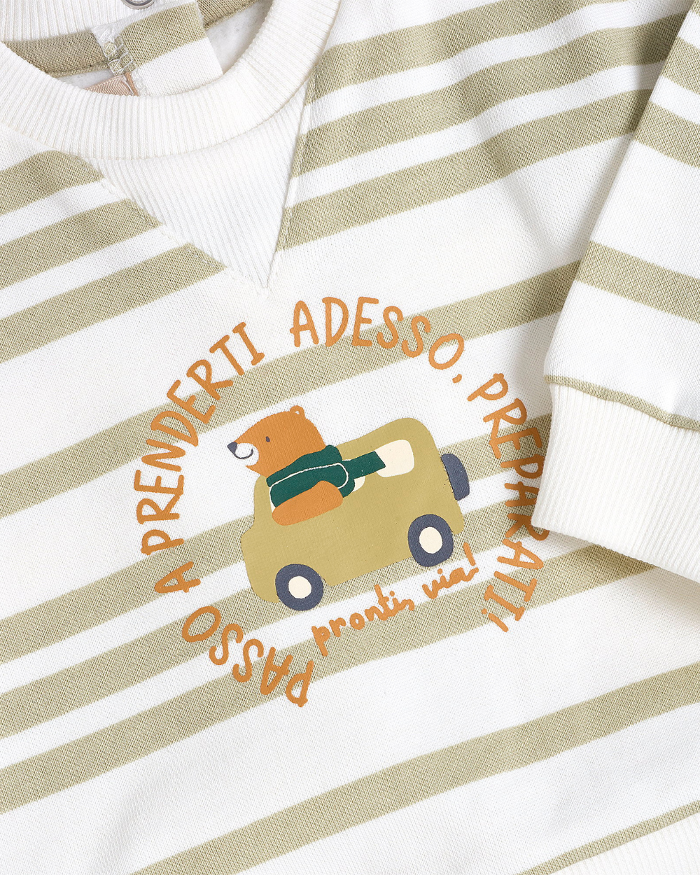 Conjunto Calças/Sweat Riscas