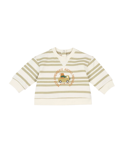Conjunto Calças/Sweat Riscas