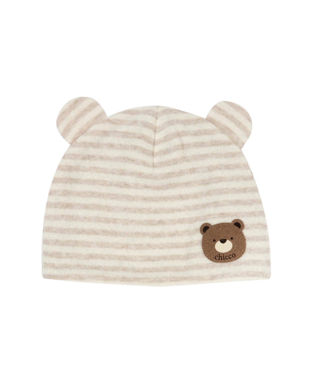 Gorro Ursinho e Orelhinhas Aplicadas