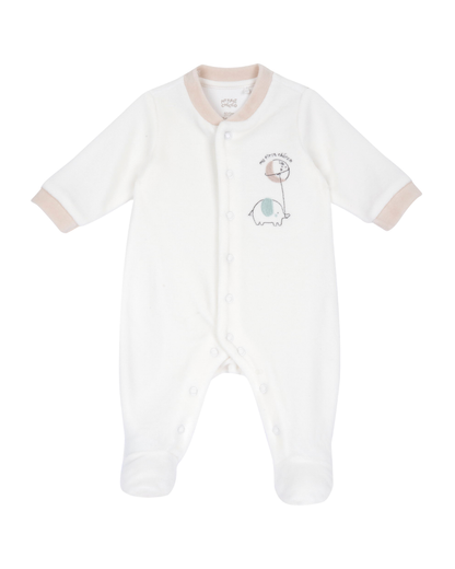 Babygrow de Veludo Abertura à Frente