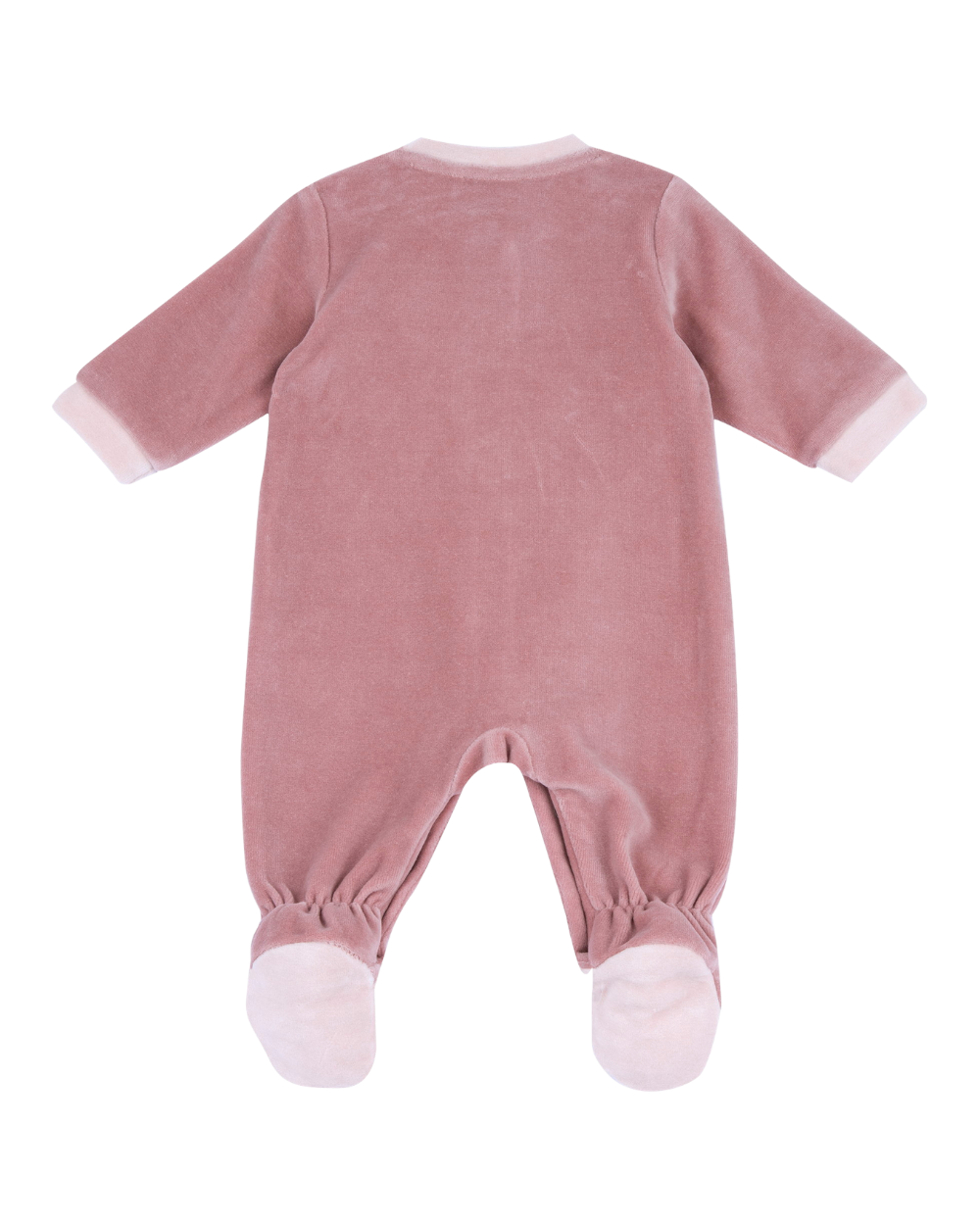 Babygrow de Veludo Abertura à Frente