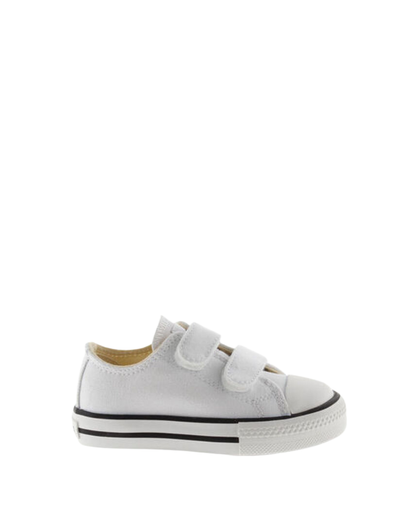 Chaussons en toile à lanières