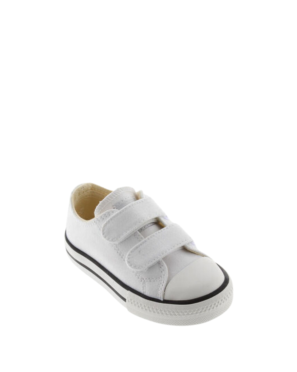 Chaussons en toile à lanières
