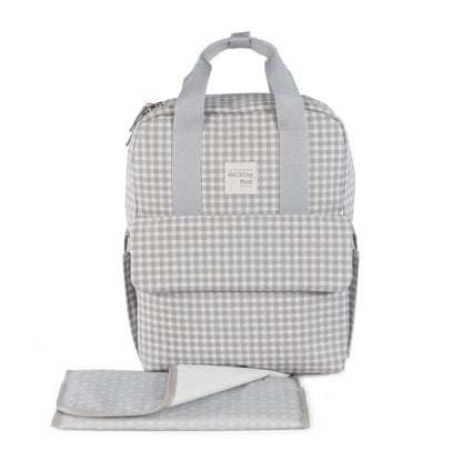 I Love Vichy Grey Backpack