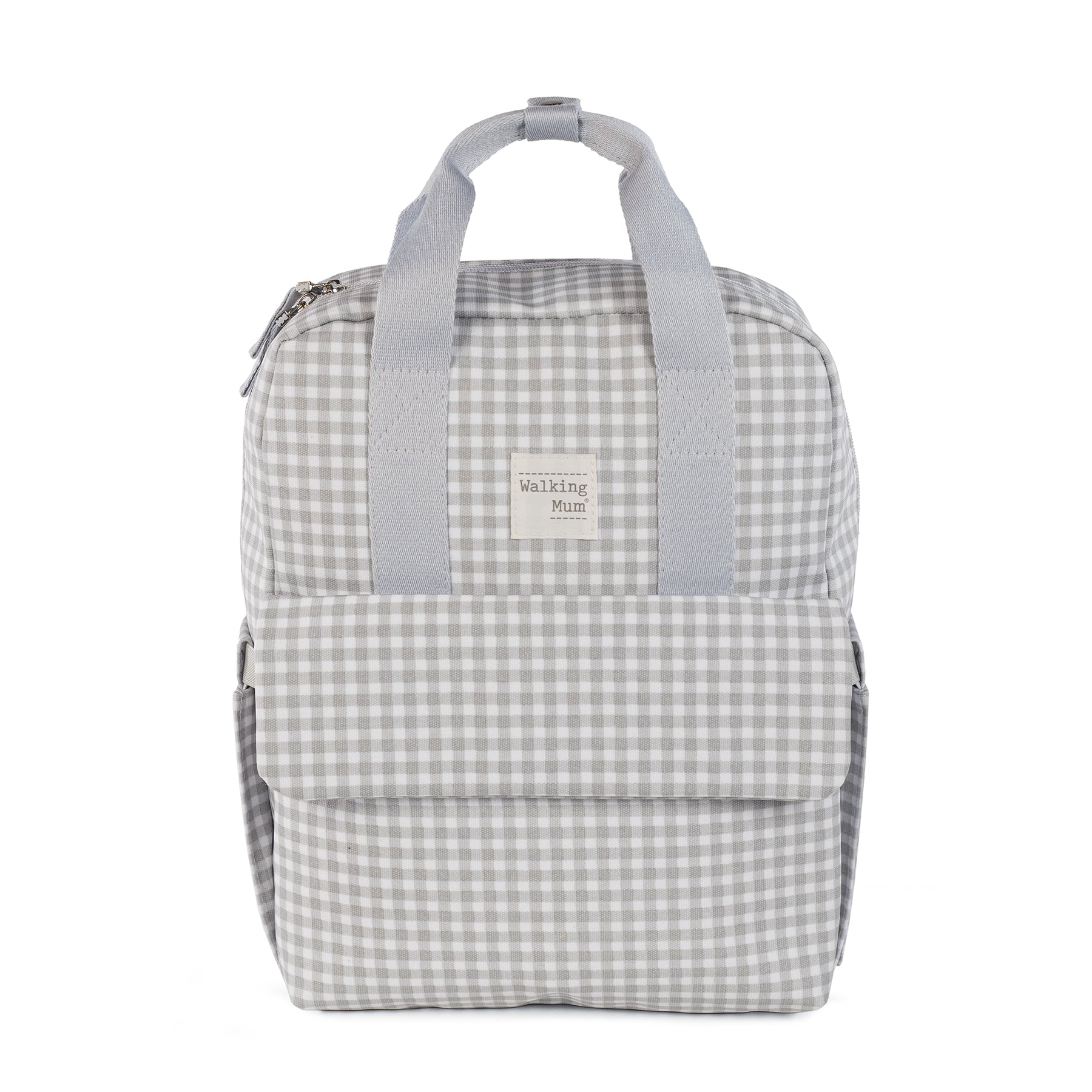 I Love Vichy Grey Backpack