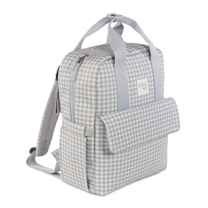 I Love Vichy Grey Backpack