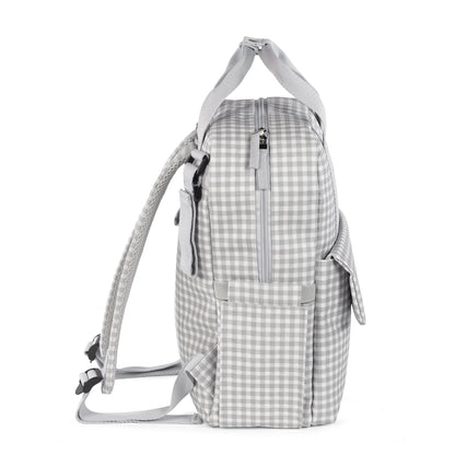 I Love Vichy Grey Backpack