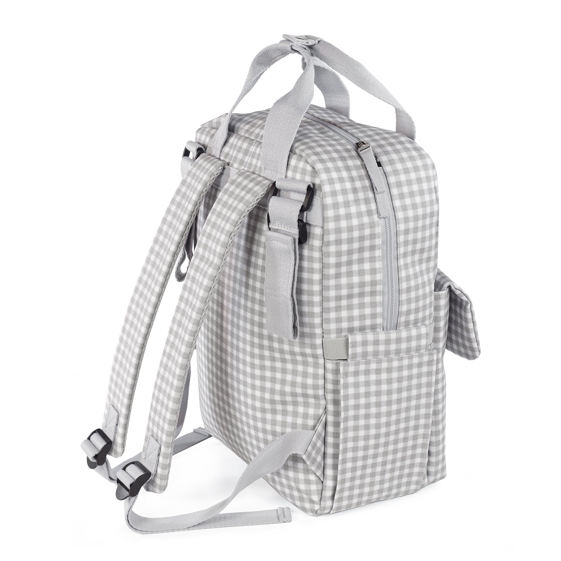 I Love Vichy Grey Backpack