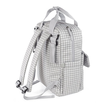 I Love Vichy Grey Backpack