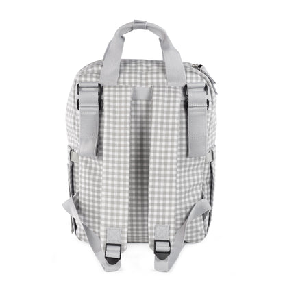 I Love Vichy Grey Backpack