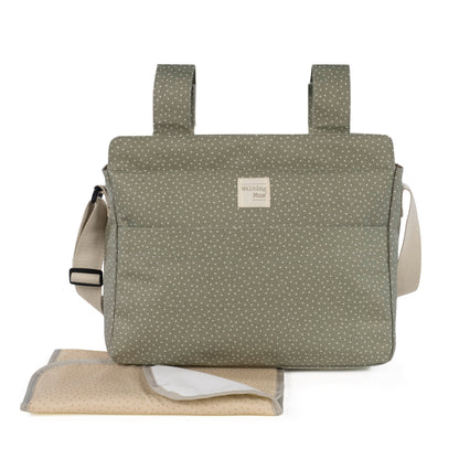 Mala Polka Dot Poppy Moss