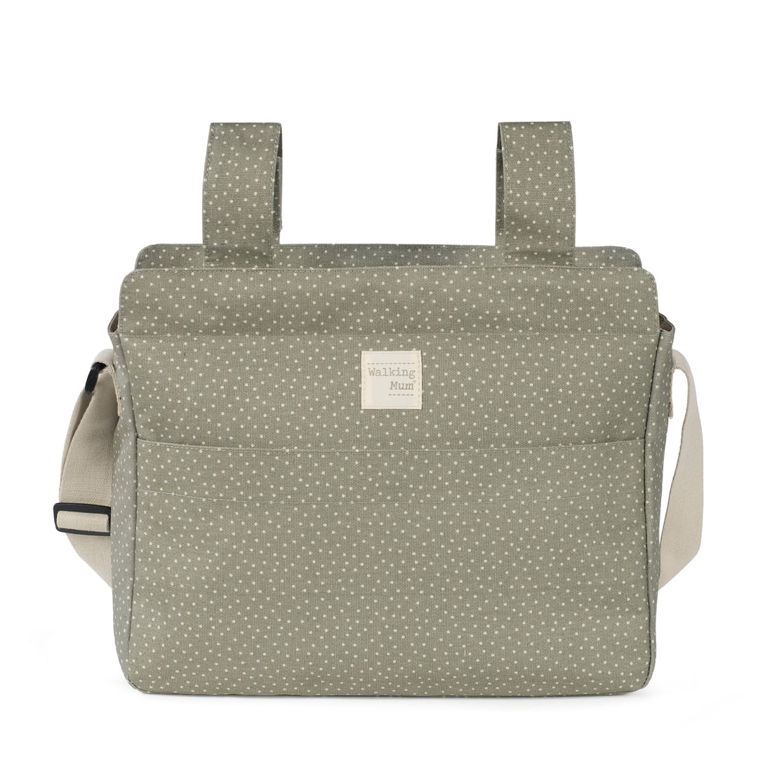 Mala Polka Dot Poppy Moss