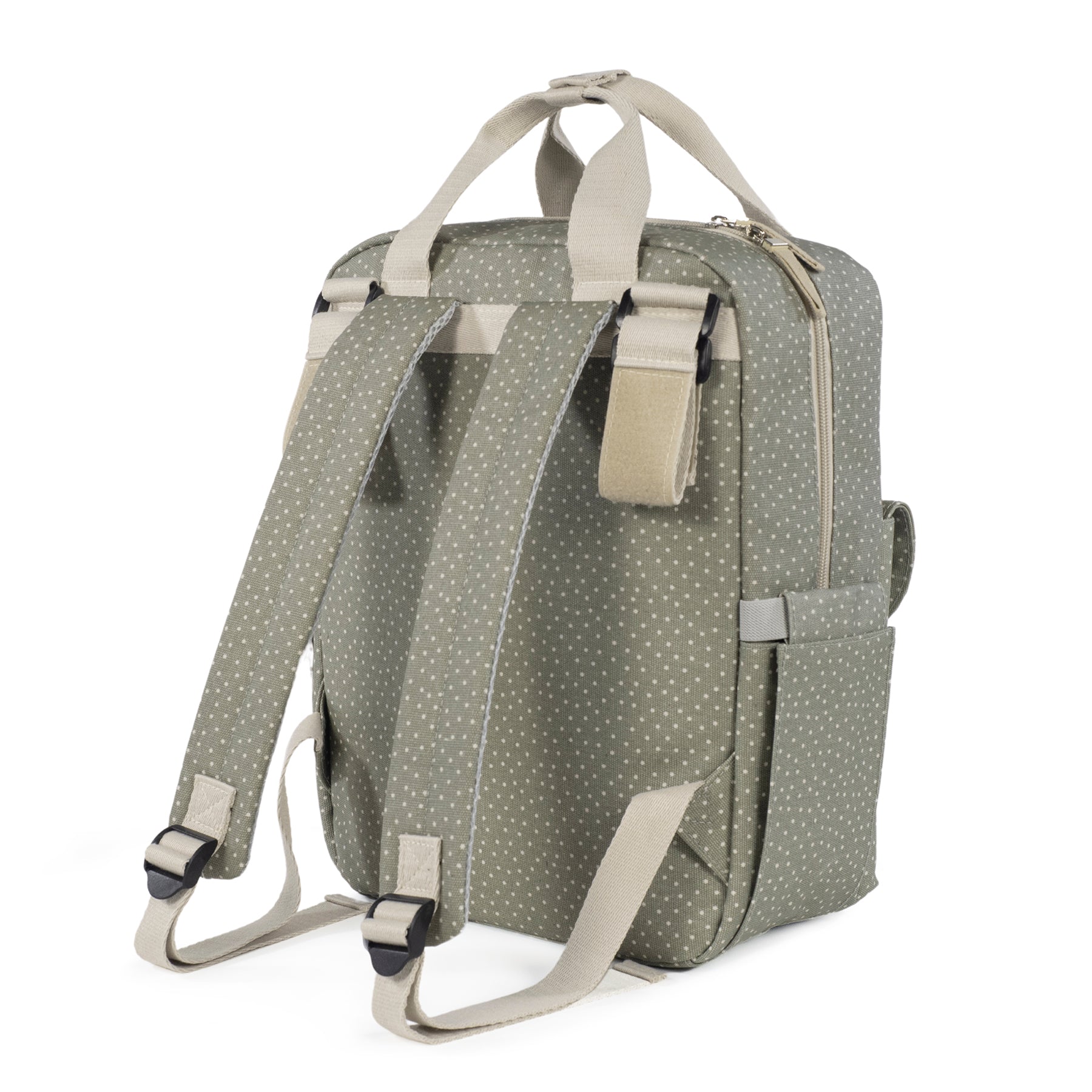 Mochila Polka Dot Poppy Moss
