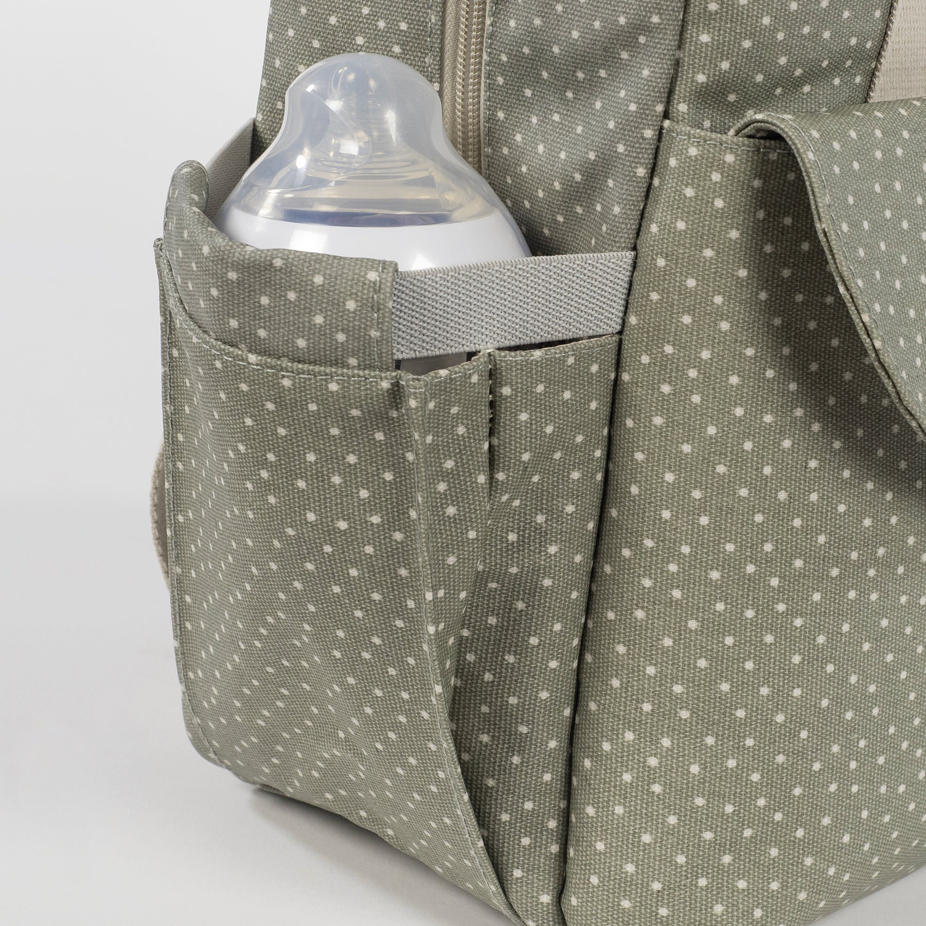 Mochila Polka Dot Poppy Moss