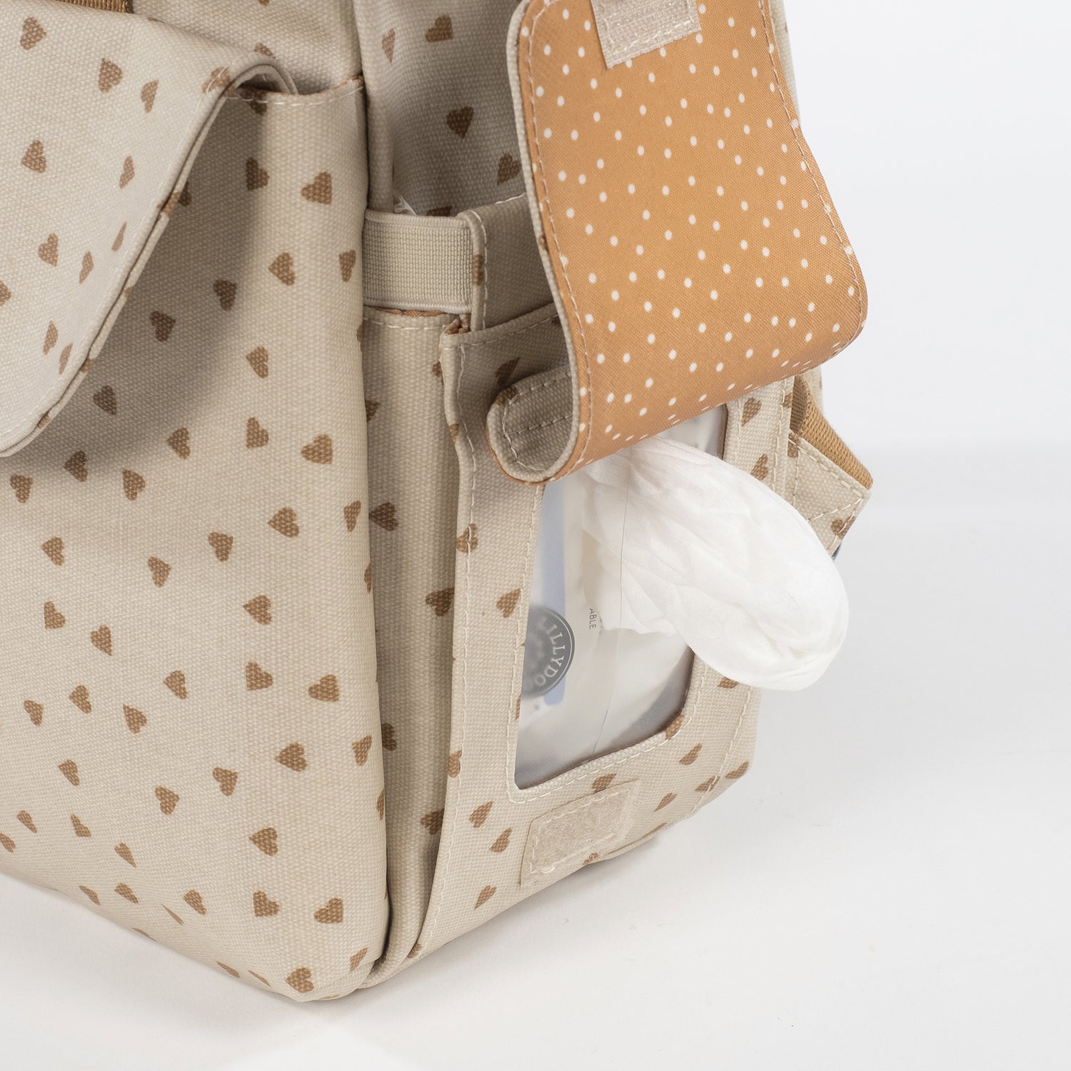Mochila Hearts Poppy Cinnamon