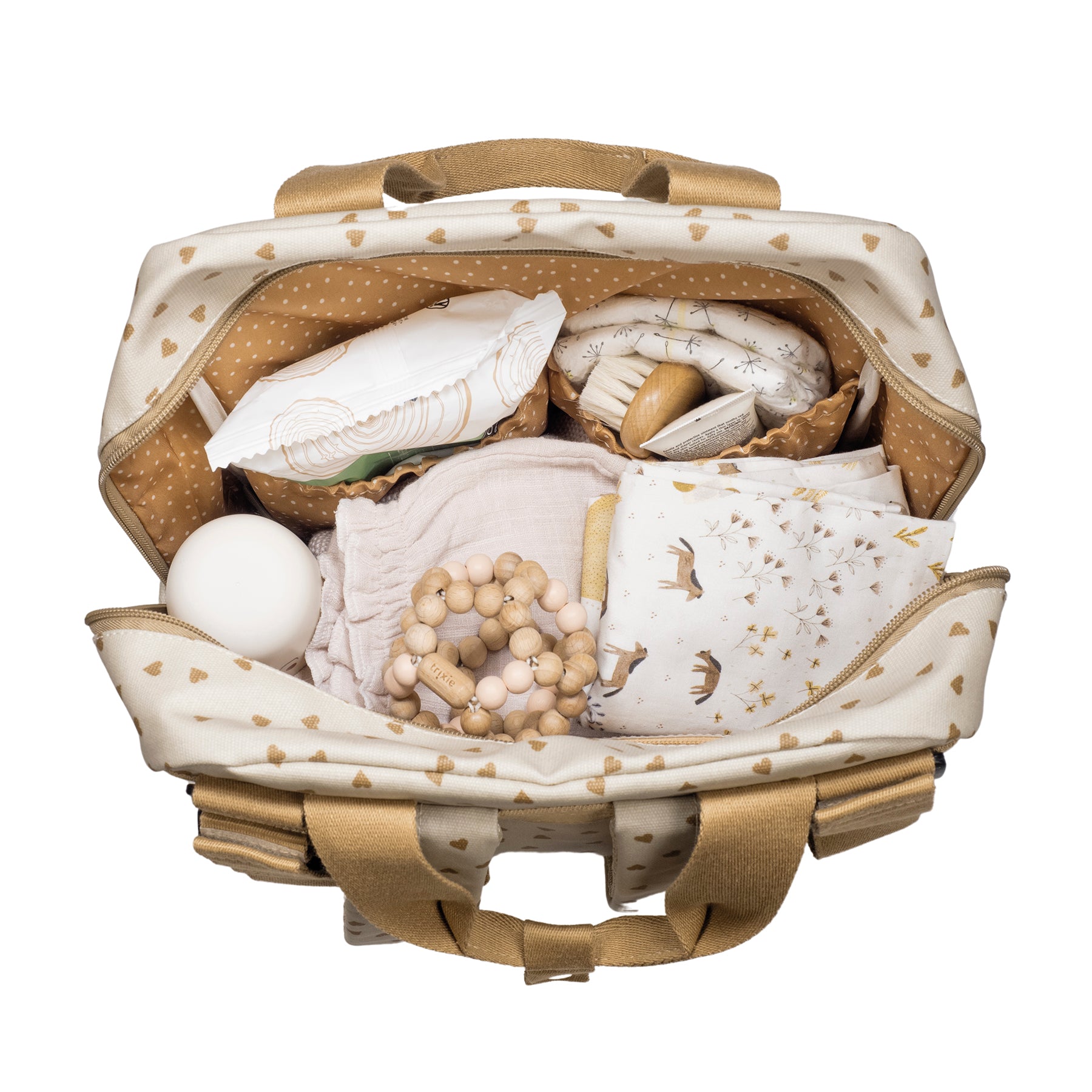 Mochila Hearts Poppy Cinnamon