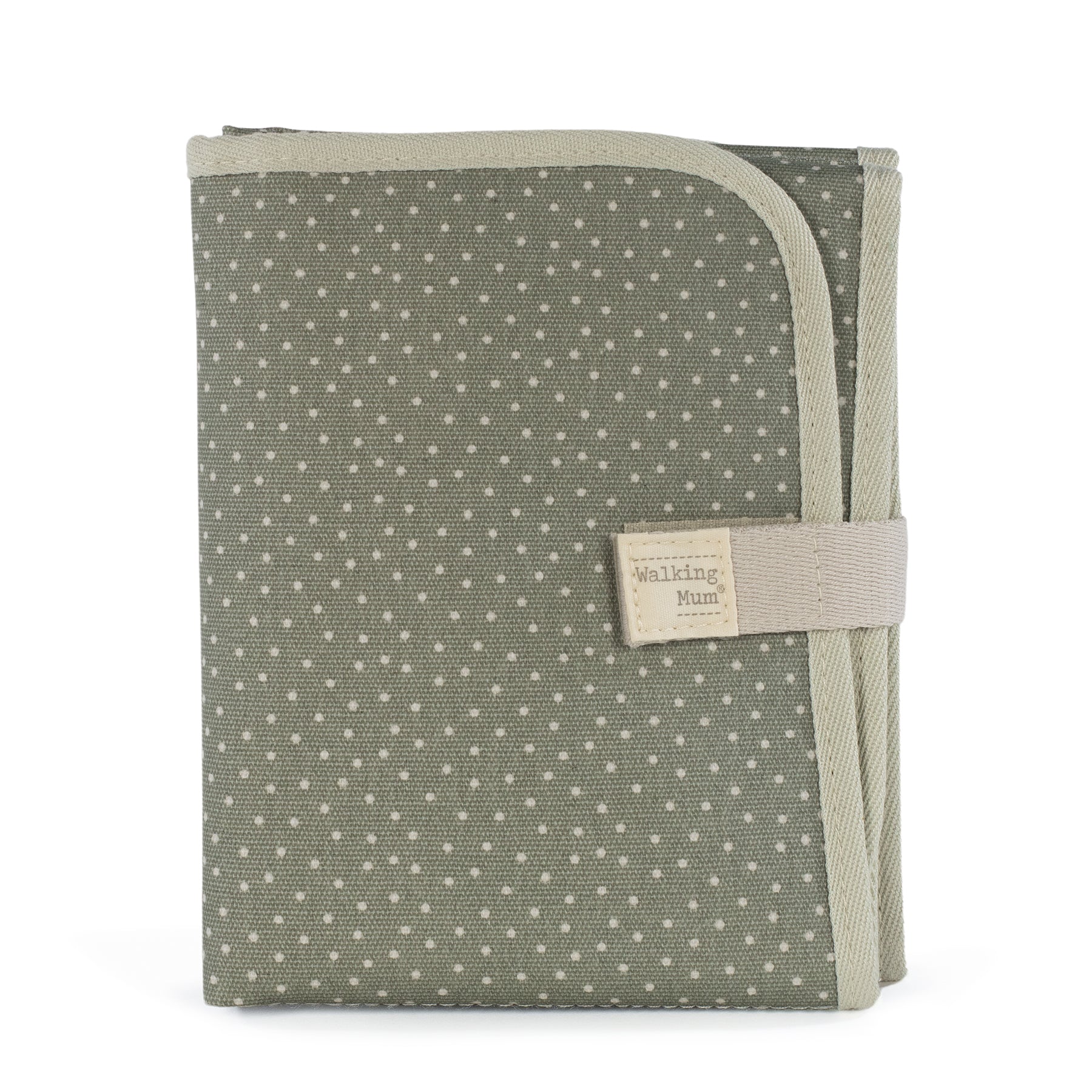 Muda Fraldas Polka Dot Poppy Moss