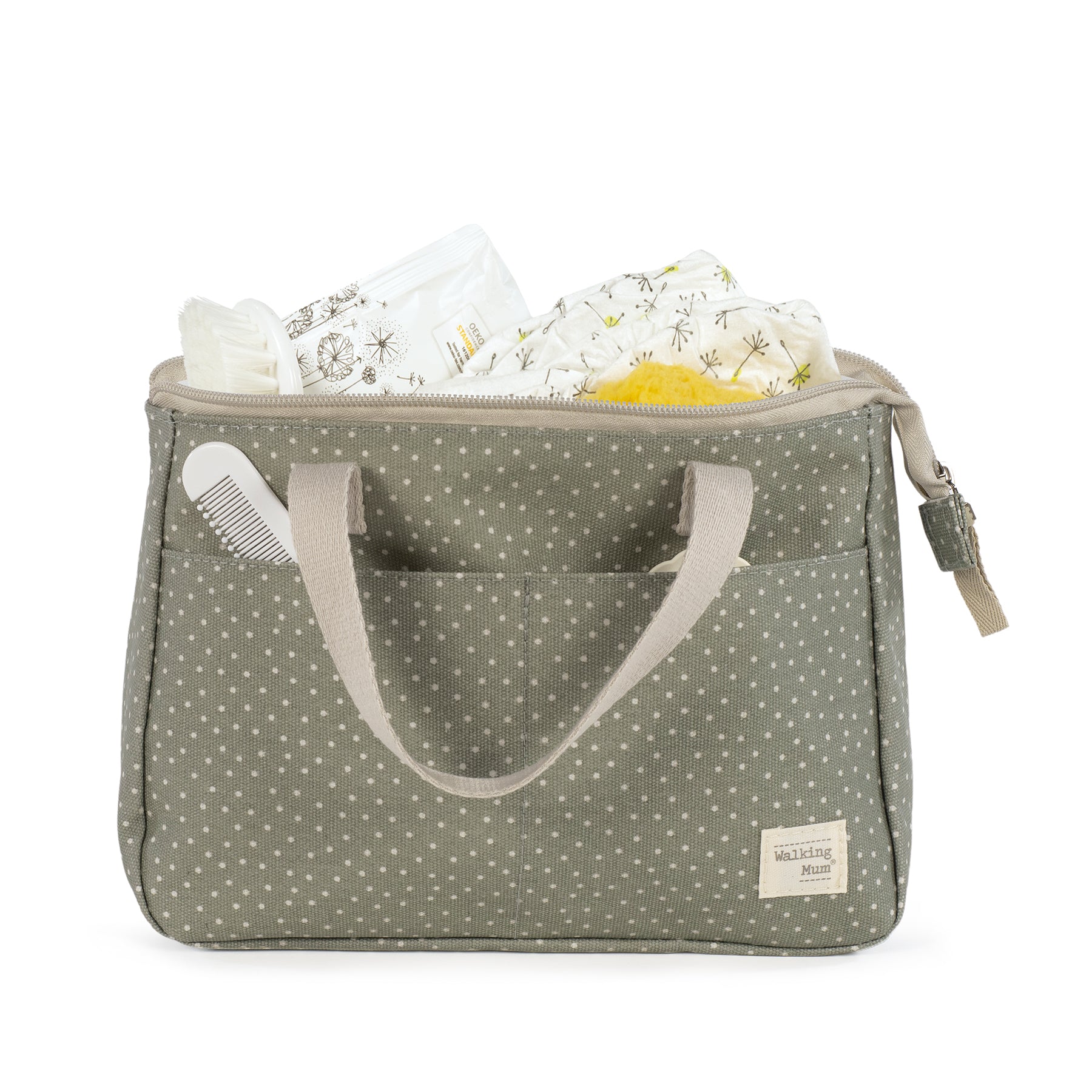 Necessaire Dot Poppy Moss