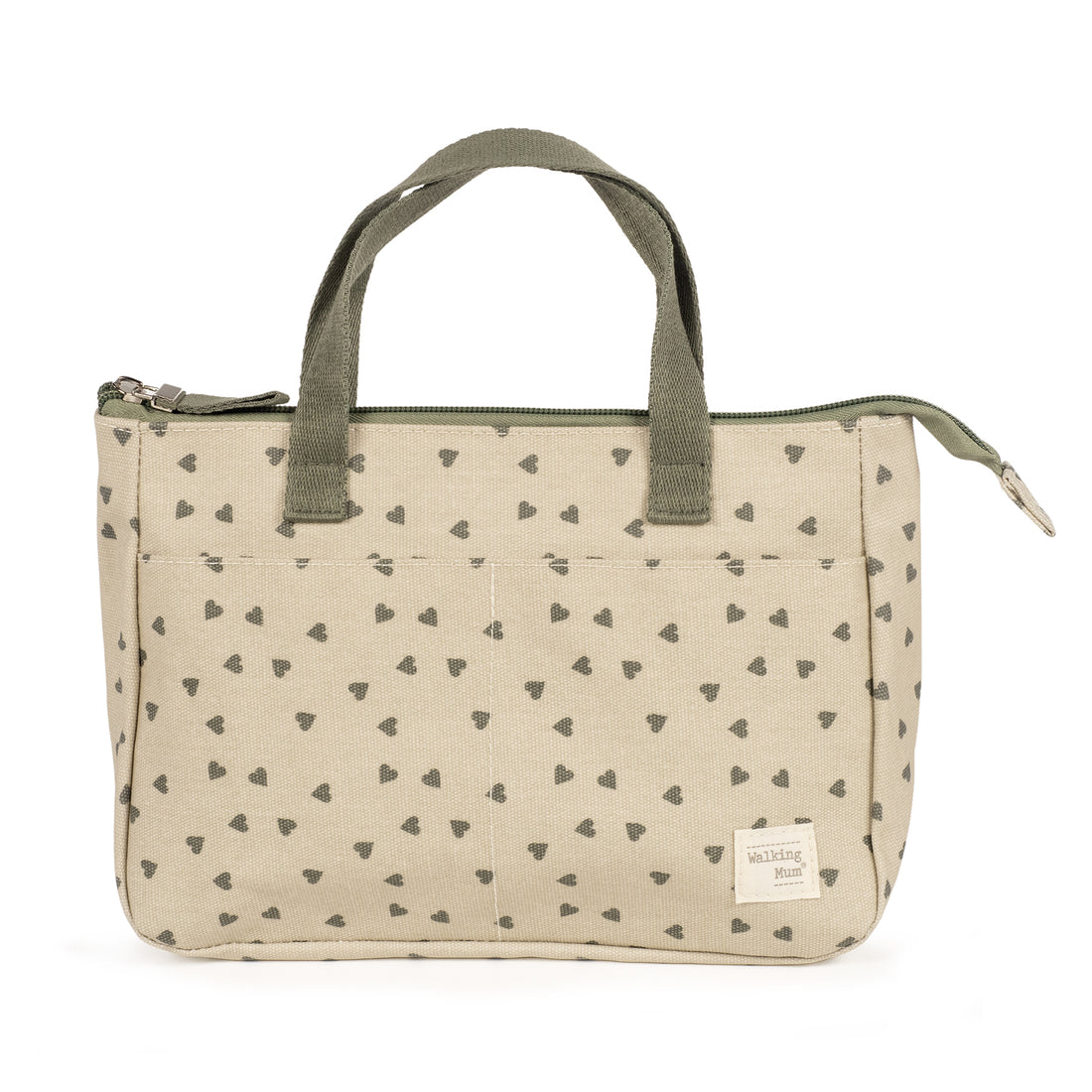 Necessaire Hearts Poppy Moss