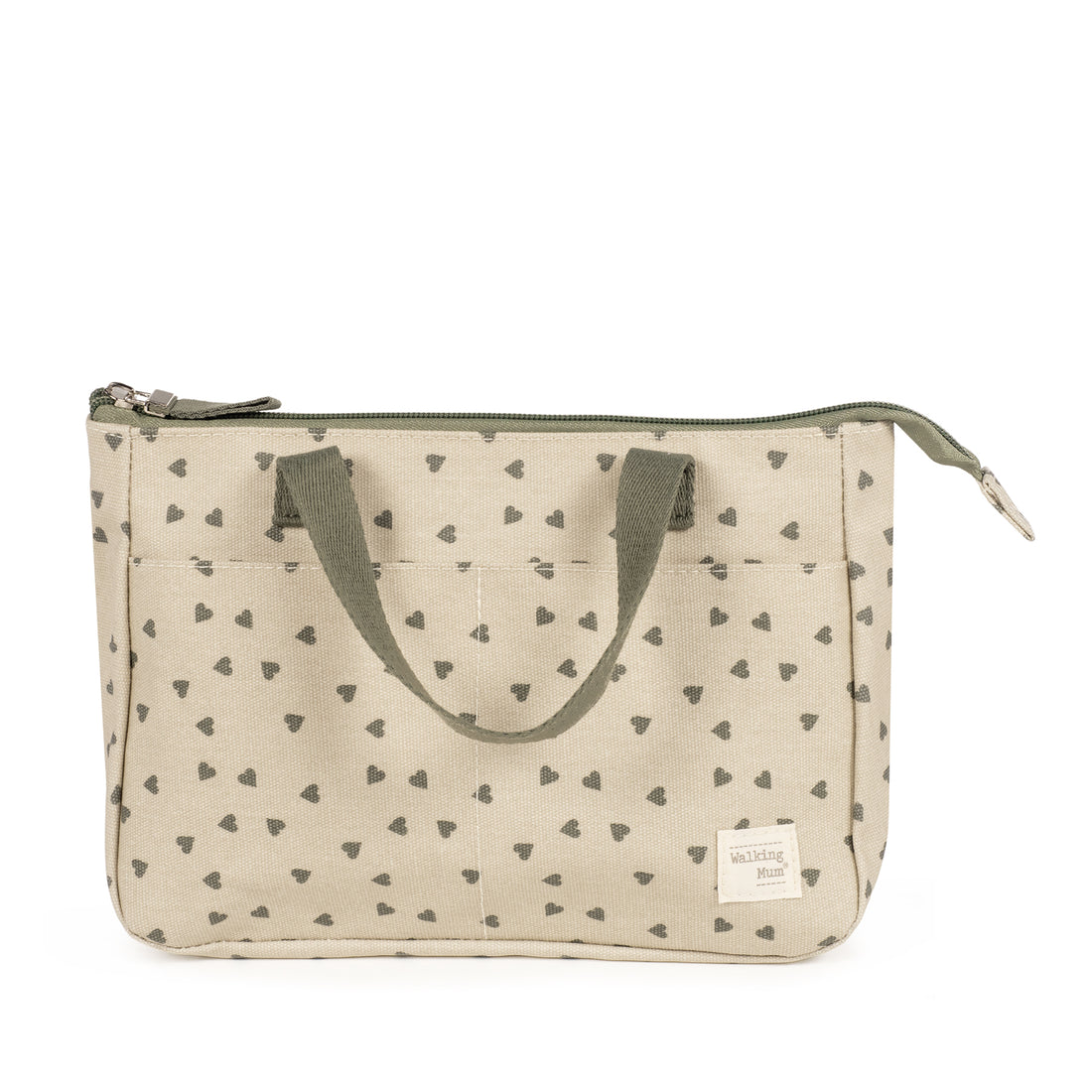Necessaire Hearts Poppy Moss