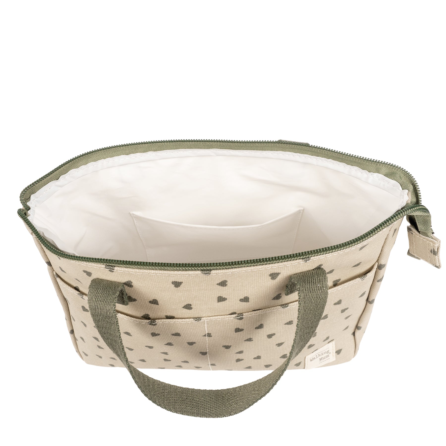 Necessaire Hearts Poppy Moss
