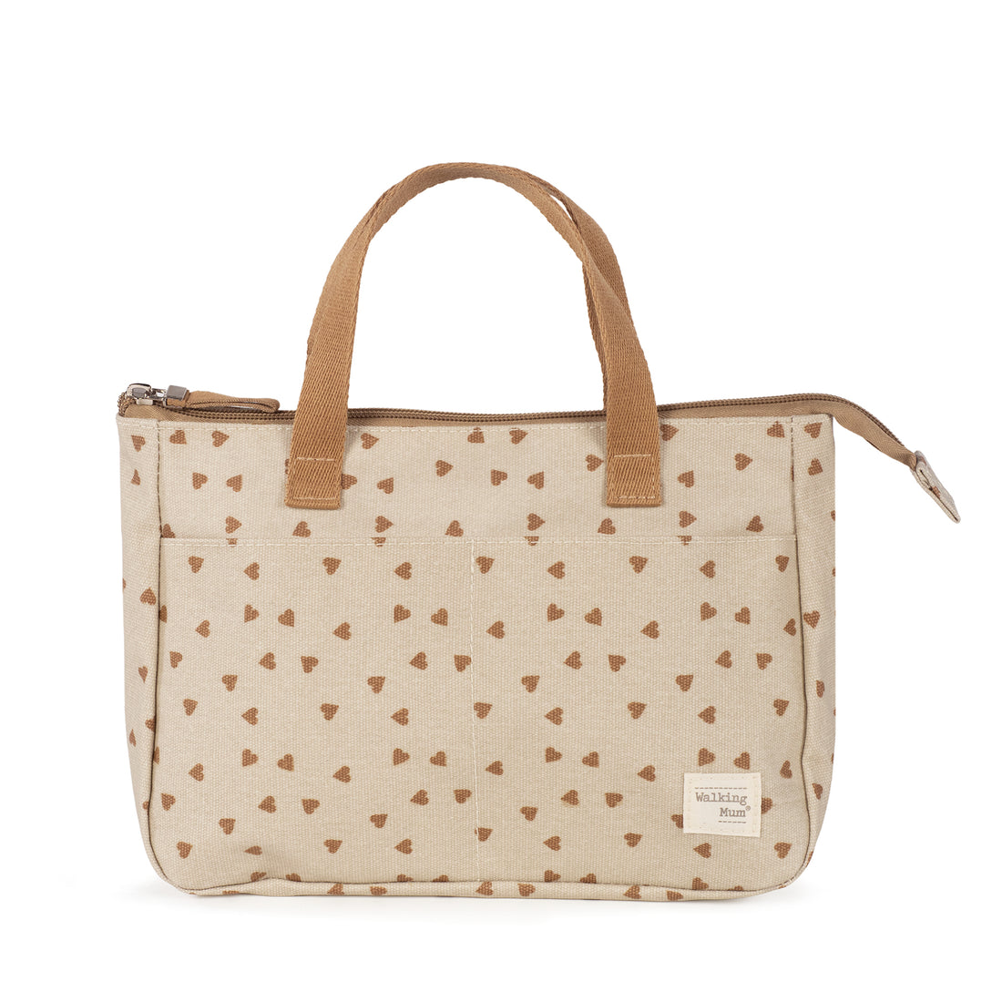 Necessaire Hearts Poppy Cinnamon