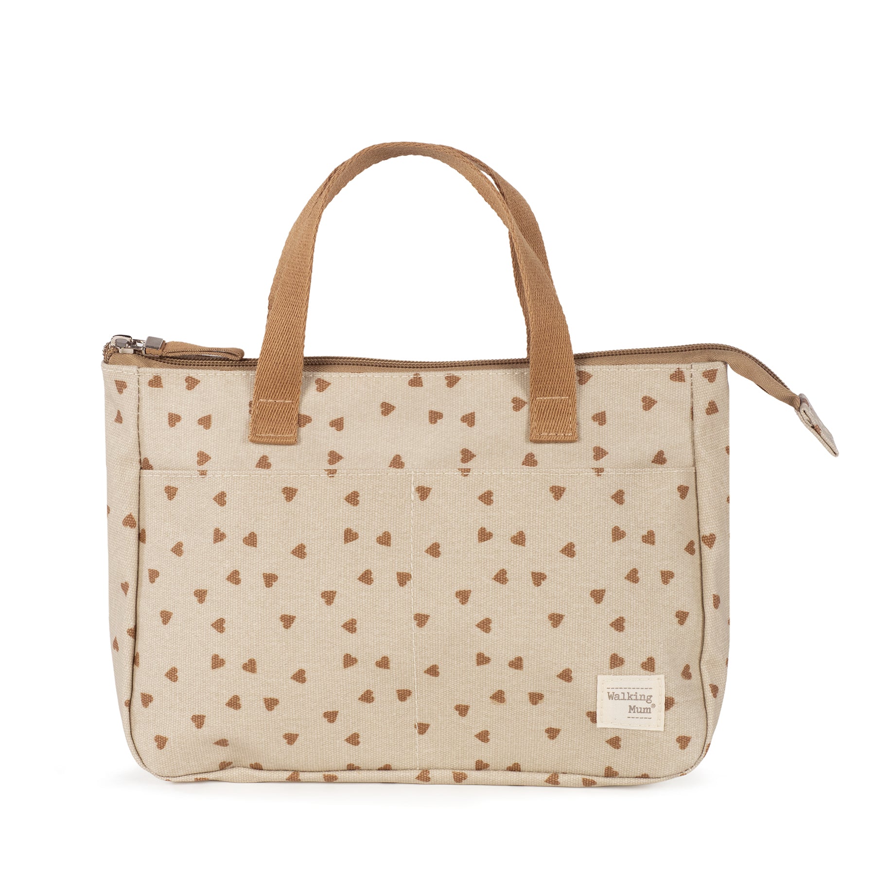 Necessaire Hearts Poppy Cinnamon