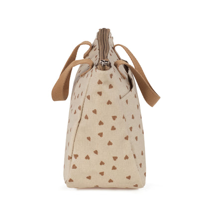 Necessaire Hearts Poppy Cinnamon