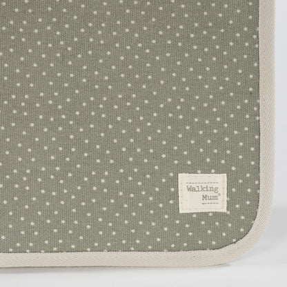 Porta Documentos Polka Dot Poppy Moss