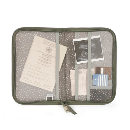 Porta Documentos Hearts Poppy Moss