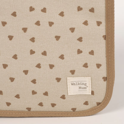 Porta Documentos Hearts Poppy Cinnamon