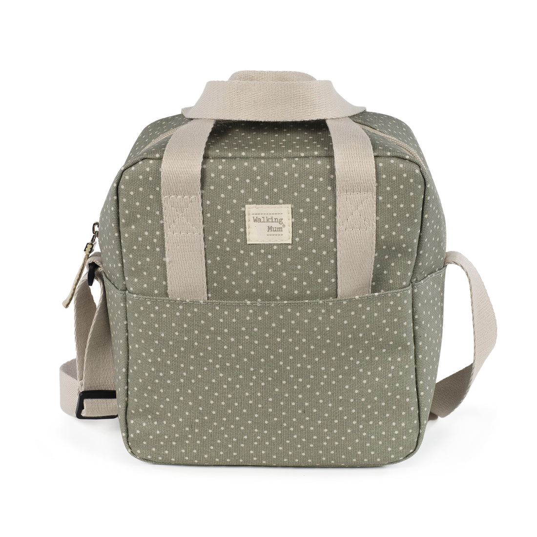 Lancheira Dot Poppy Moss
