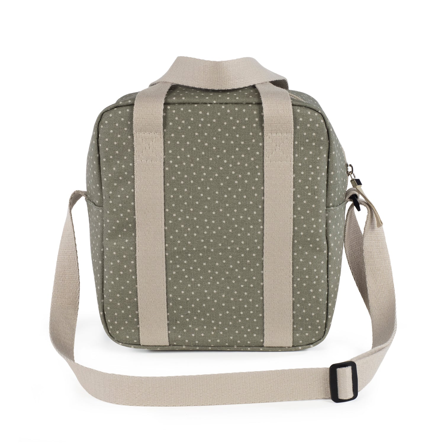 Lancheira Dot Poppy Moss