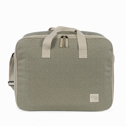 Mala de Maternidade Polka Dot Poppy Moss