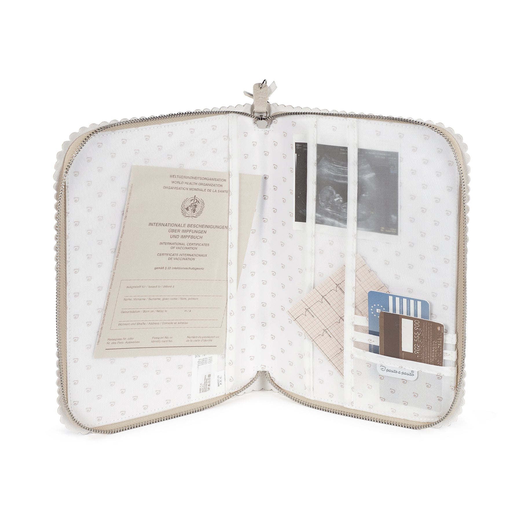 Porta Documentos Icon Cream